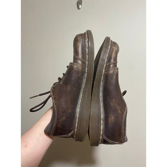 Dr Doc Martens Oxfords Womens Brown Wing Tip Brogue US 7 - Picture 4 of 7